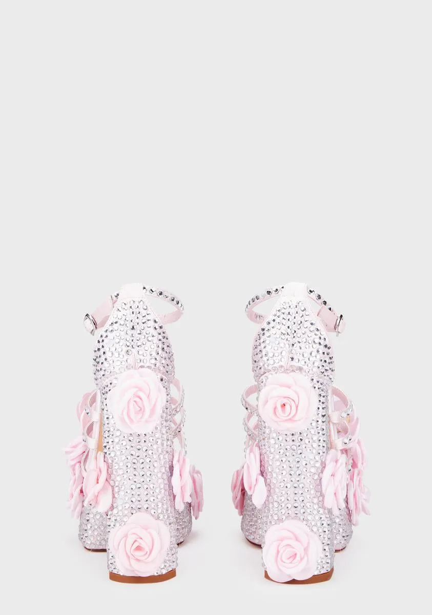 Cadeza Platform Heels - Pink