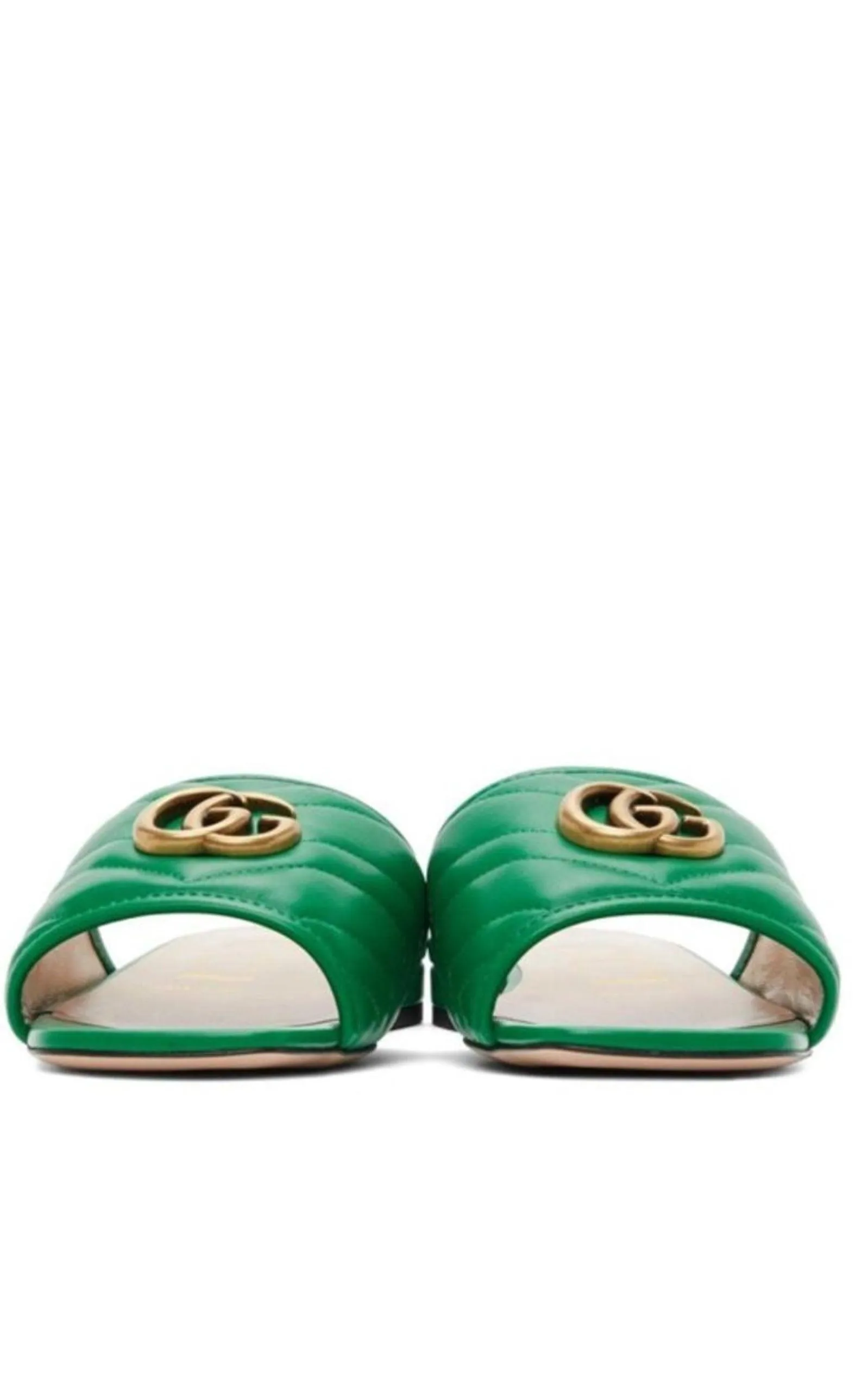 Double G Leather Sandals