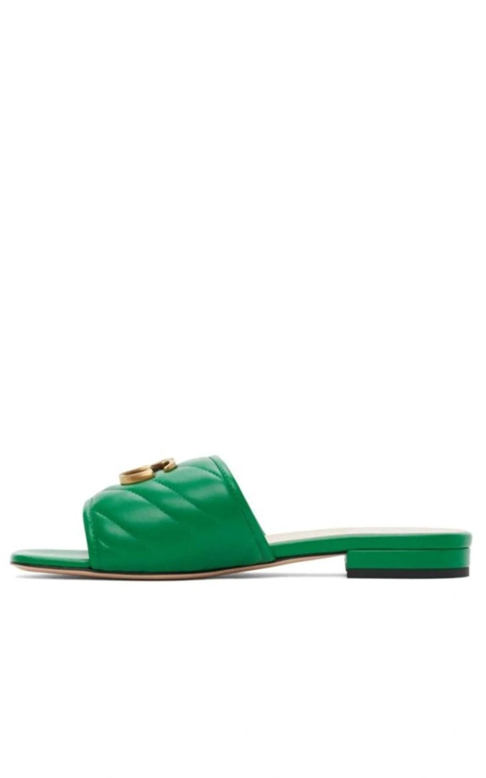 Double G Leather Sandals