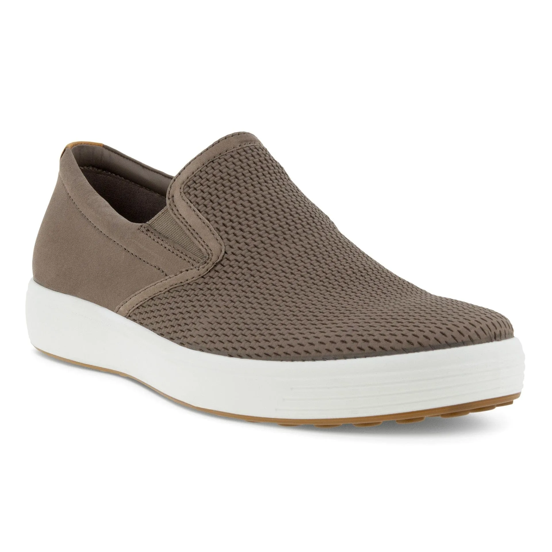 Ecco Men's Soft 7 Slip On Sneakers- Taupe