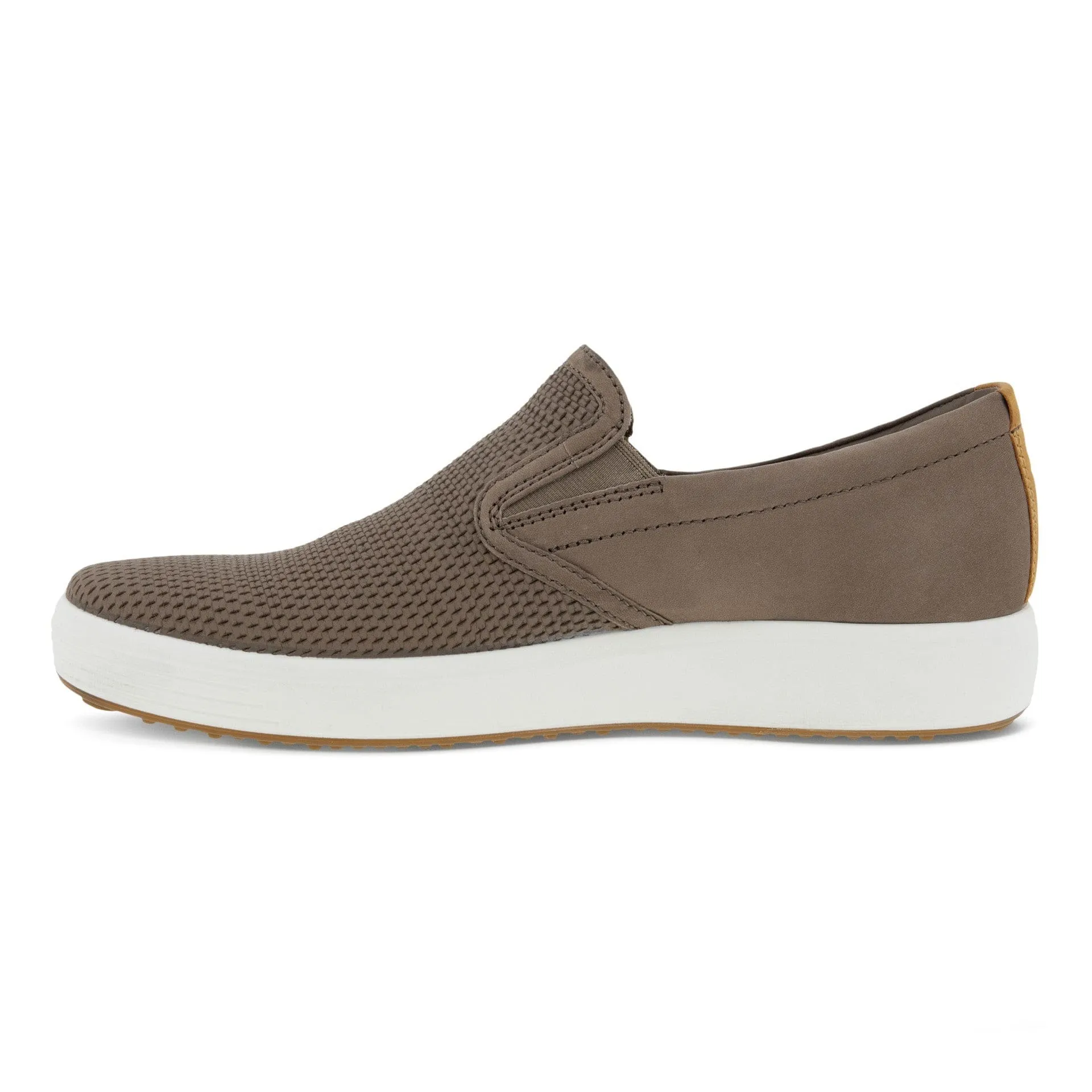 Ecco Men's Soft 7 Slip On Sneakers- Taupe