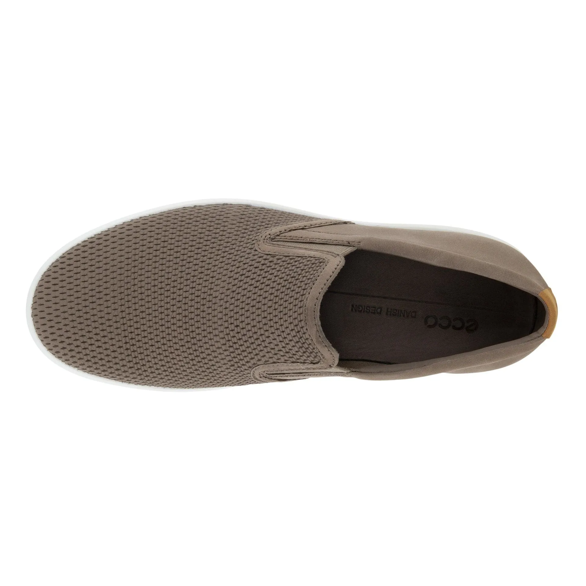 Ecco Men's Soft 7 Slip On Sneakers- Taupe