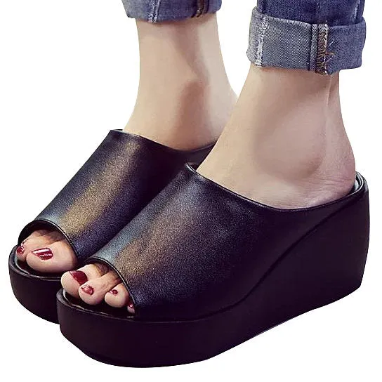 Fiji Platform Wedges Fabulous And Minimal