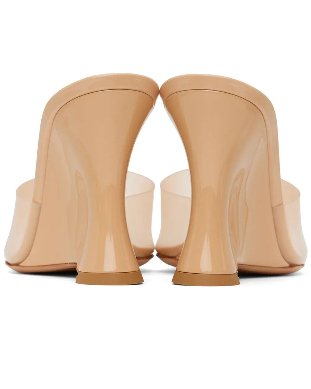 Futura Slide Wedge in Nude