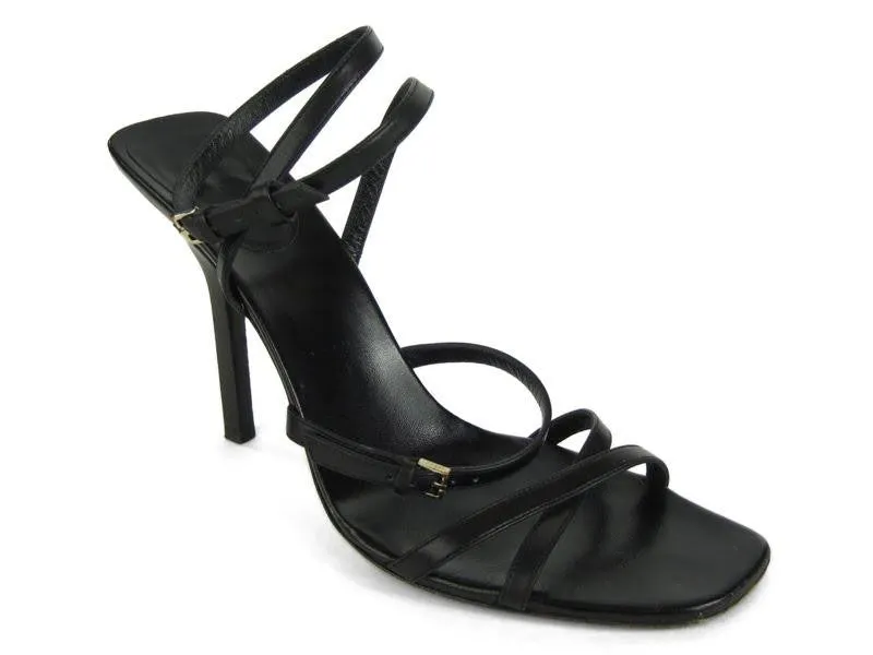 Gucci Super Strappy Leather Heels