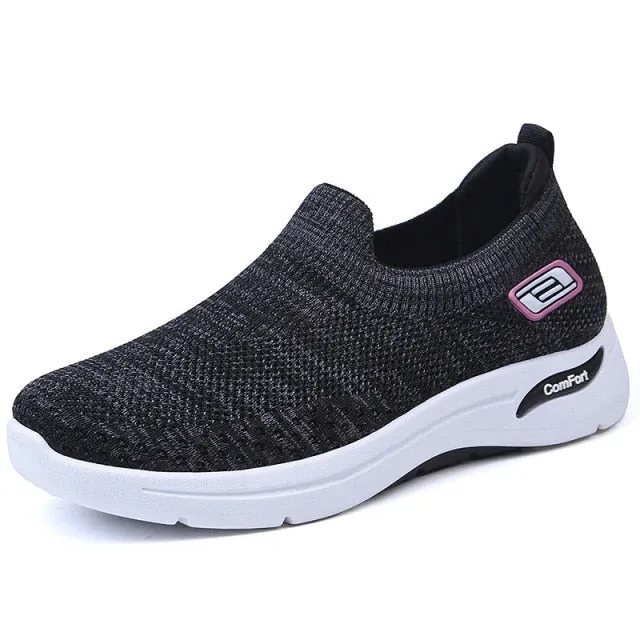New Women Running Shoes Breathable Casual Shoes Outdoor Light Weight Sports Shoes Walking Sneakers Spring Fashion High Quality