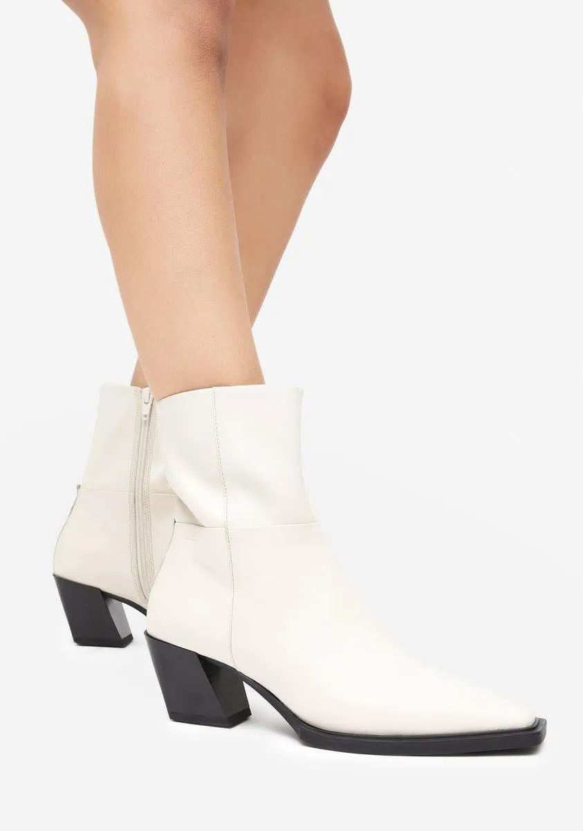 Off White Alina Leather Boots