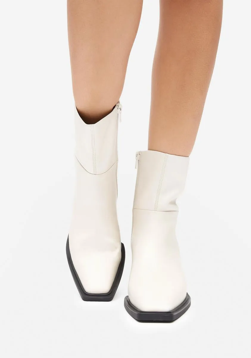 Off White Alina Leather Boots