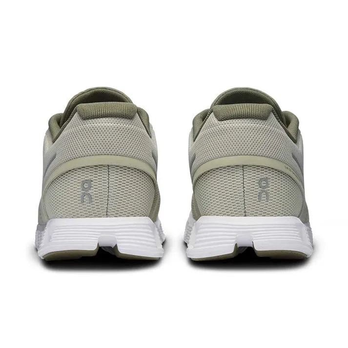 On Cloud Men's Cloud 5 Running Shoes- Chalk/Grove