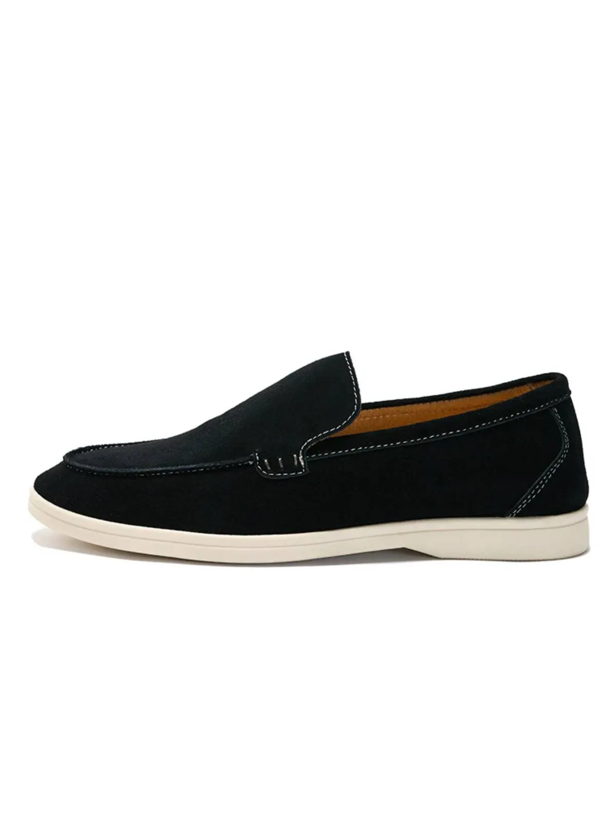 Slip-On Suede Loafers