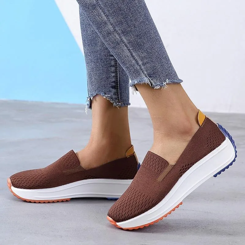 Women's Fashion Mesh Slip On Loafer