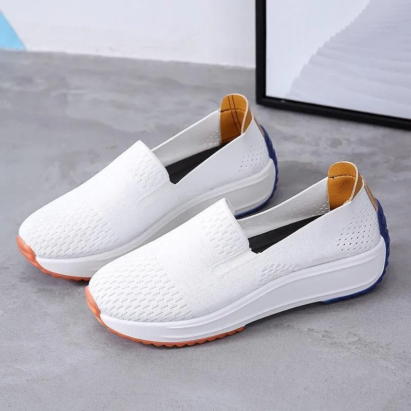 Women's Fashion Mesh Slip On Loafer