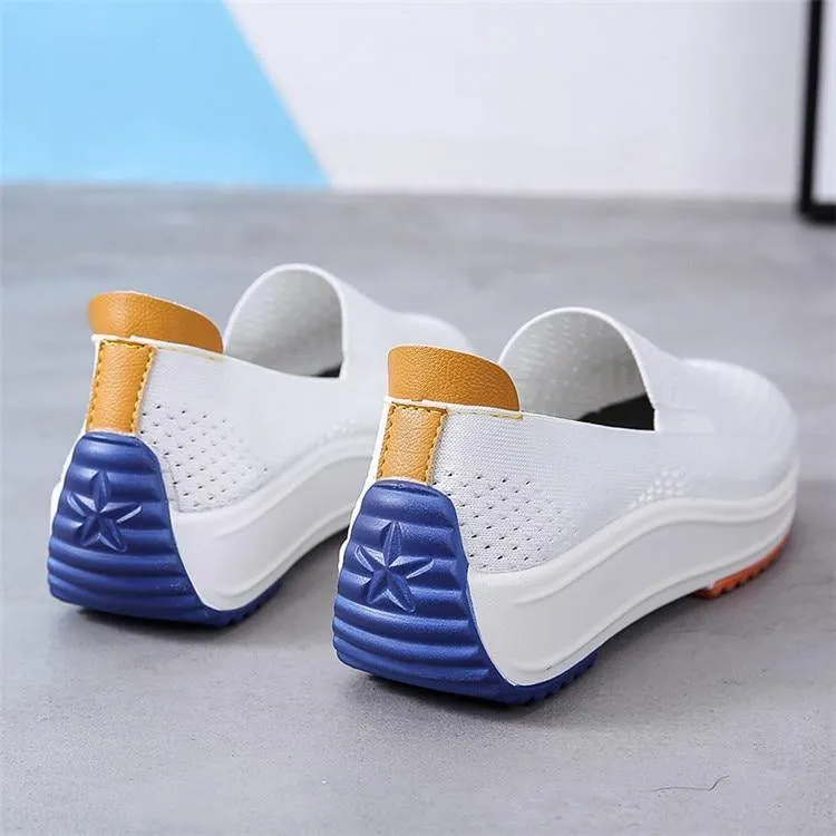 Women's Fashion Mesh Slip On Loafer